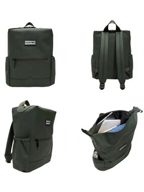 Hunter Top Clip Green Backpack